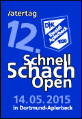 12. DJK Schnellschach-Open 2015