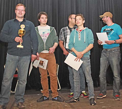 Die Gewinner zum Ersten ... (Foto: P. Schulenburg