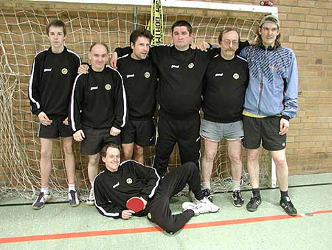 Udos Tischtennis-Team